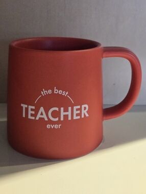 NWT💫INDIGO "the best TEACHER ever" Mug